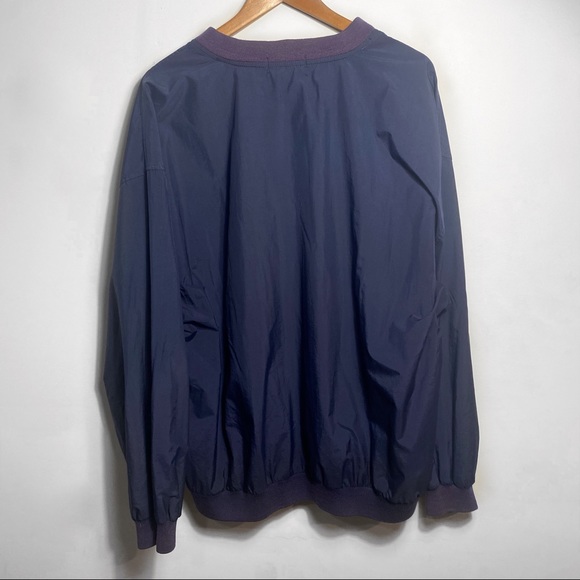 Izod club purple windbreaker size XL - Picture 4 of 4